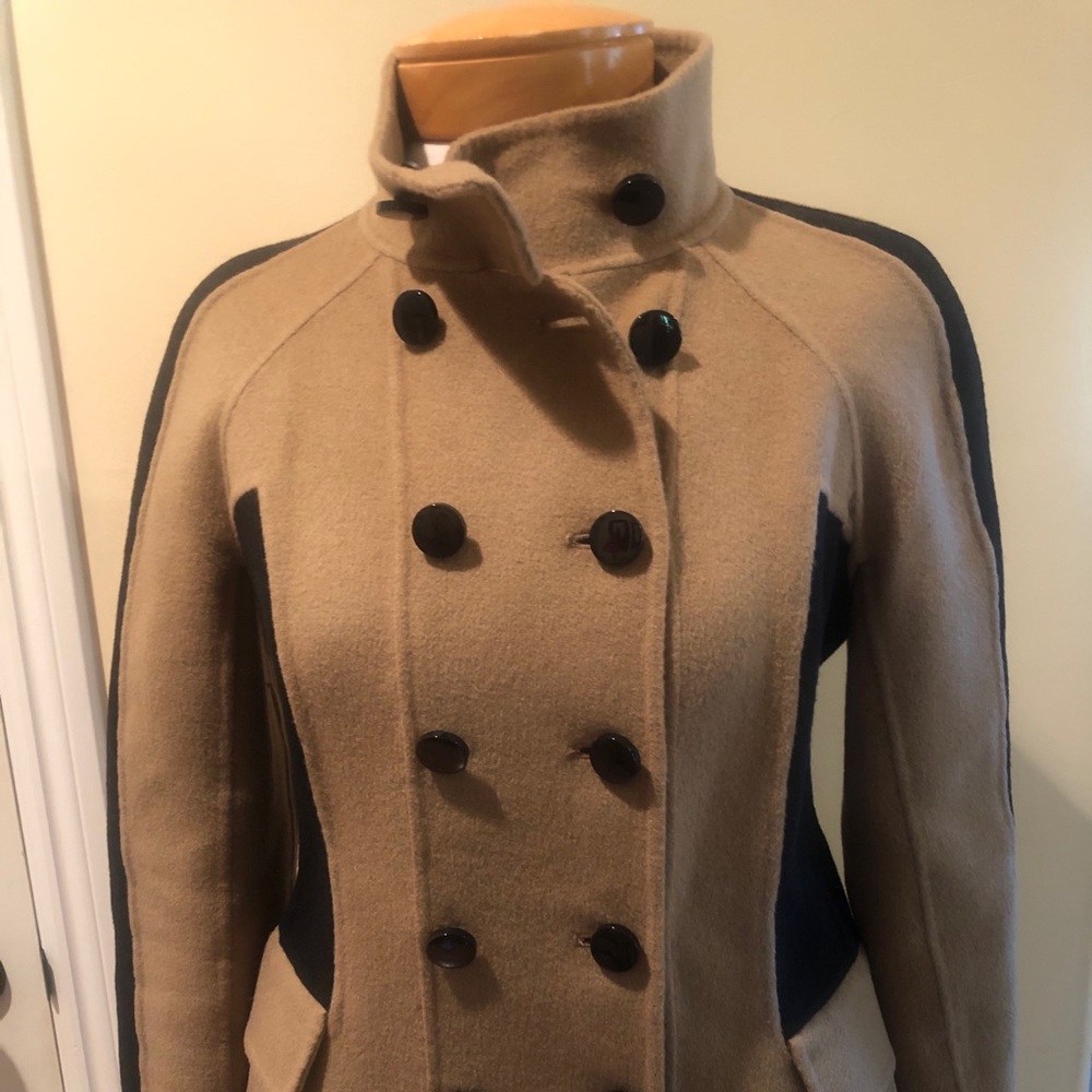Perse Double-Breasted Cashmere and Cotton Jacket